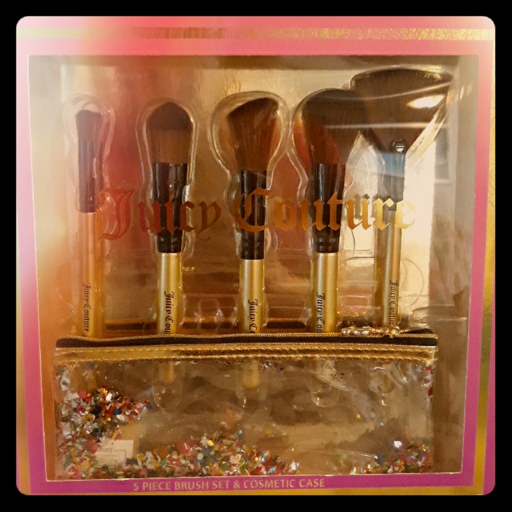 Make up brush's and cosmetic case